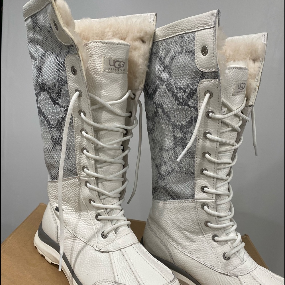 Ugg boots used once. Please look at pictures well before buying.